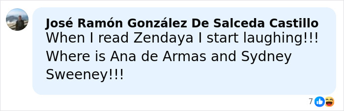 Comment about celebrities, discussing Ana de Armas, Zendaya, and Sydney Sweeney in the context of beauty and the golden ratio. Comment about celebrities, discussing Ana de Armas, Zendaya, and Sydney Sweeney in the context of beauty and the golden ratio.