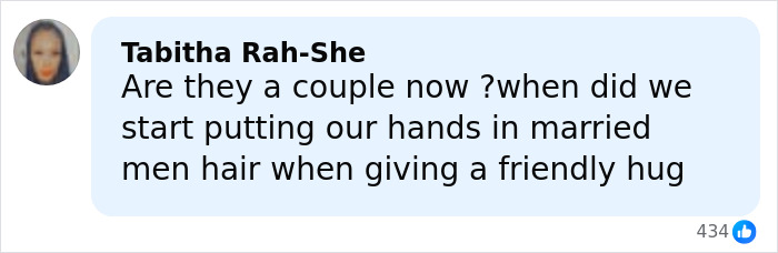 Comment on social media questioning the appropriateness of a hug, discussing Erika Kirk's and JD Vance's viral moment. Comment on social media questioning the appropriateness of a hug, discussing Erika Kirk's and JD Vance's viral moment.
