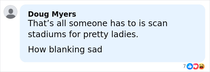 Comment on social media post reacting to stunning woman going viral at Georgia-Texas game, sparking wild reactions. Comment on social media post reacting to stunning woman going viral at Georgia-Texas game, sparking wild reactions.