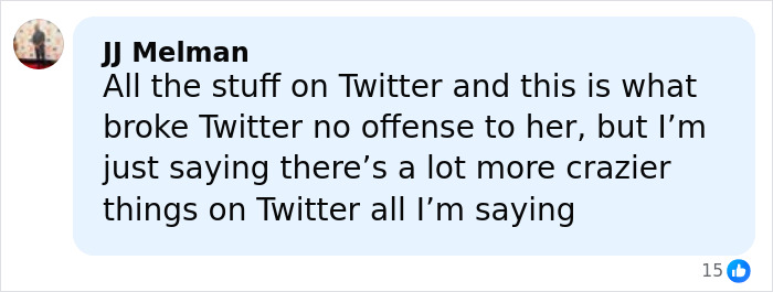 Screenshot of a social media comment discussing reactions after stunning woman identified at Georgia-Texas game. Screenshot of a social media comment discussing reactions after stunning woman identified at Georgia-Texas game.