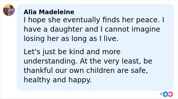 Comment expressing hope for peace amid mom's stunning claim that skinned body in Las Vegas museum is her son.
