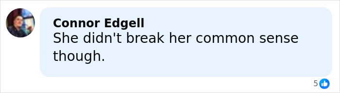Comment from Connor Edgell on social media expressing opinion on a BBC anchor disciplined for showing disgust on-air. Comment from Connor Edgell on social media expressing opinion on a BBC anchor disciplined for showing disgust on-air.