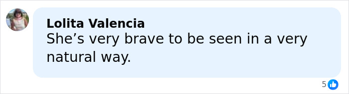 Comment by Lolita Valencia praising Claire Danes for appearing brave and natural in her new hit show with a quivering chin. Comment by Lolita Valencia praising Claire Danes for appearing brave and natural in her new hit show with a quivering chin.