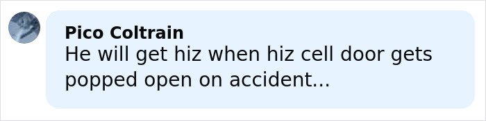 Comment about man learning fate after leaving 2-year-old daughter in burning car following drunk crash.