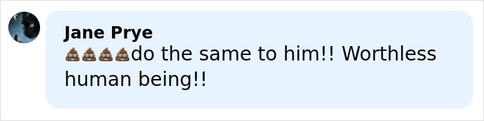 Comment expressing outrage and calling for punishment of a man who left his 2YO daughter in burning car after drunk crash.