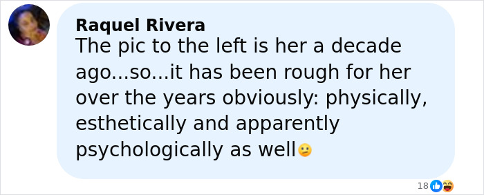 Comment by Raquel Rivera explaining emotional and physical struggles faced by a former news anchor over the years. Comment by Raquel Rivera explaining emotional and physical struggles faced by a former news anchor over the years.