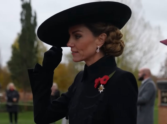 Princess Kate in black outfit and hat, attending a public event amid BBC headline backlash over the royal appearance. Princess Kate in black outfit and hat, attending a public event amid BBC headline backlash over the royal appearance.
