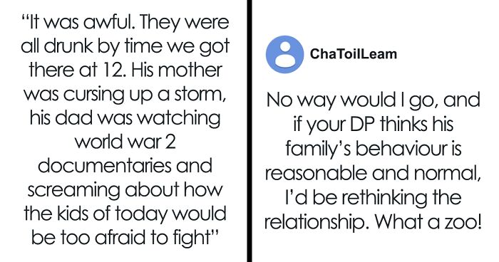 GF Meets BF’s “Lovely” Fam, X-Mas Dinner Turns Into Drunken Screaming Match And Flying Chocolates