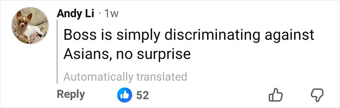 Comment on social media criticizing restaurant owner for discrimination after insulting tourists sharing pizzas. Comment on social media criticizing restaurant owner for discrimination after insulting tourists sharing pizzas.