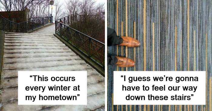 130 Of The Most Poorly-Designed Staircases That May Leave You Awestruck In The Worst Way