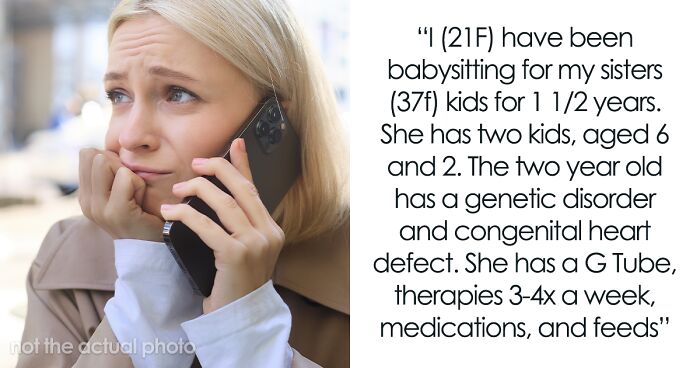 Lady Expects Free Babysitting On Demand For Years, Is Shocked When Younger Sister Finally Says No