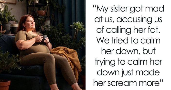 Obese Sister Almost Ruins Couch, Couple Buys Her Special Chair, Horrified When She Throws Tantrum