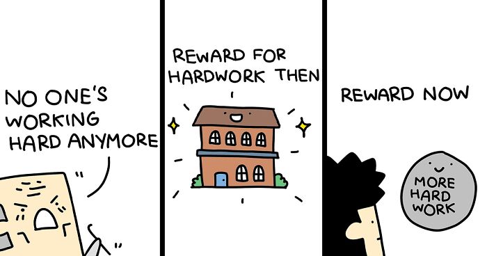 100 Relatable Comics That Nail The Chaos Of Adulting And Work Life (New Pics)