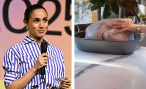Meghan Markle Brutally Mocked For Thanksgiving Turkey Faux Pas