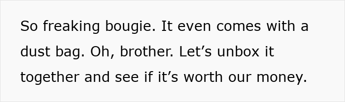 Text image showing a sarcastic comment about Dior’s $1,000 advent calendar and unboxing its value. Text image showing a sarcastic comment about Dior’s $1,000 advent calendar and unboxing its value.