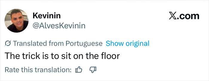 Screenshot of a social media post suggesting the hidden test a therapist may use to judge you upon entering the room.