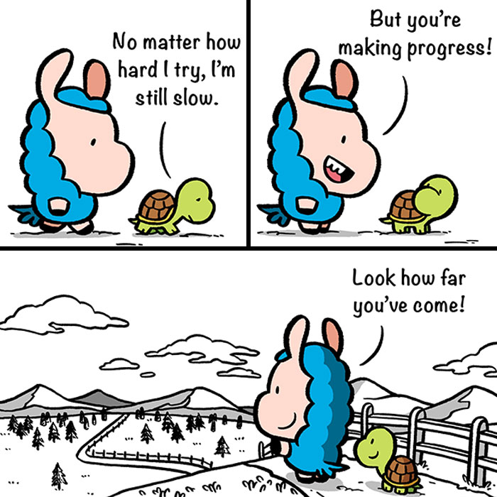 Loffy Llama: My 23 New Comics That Might Remind You That There’s Always A Glimmer Of Hope