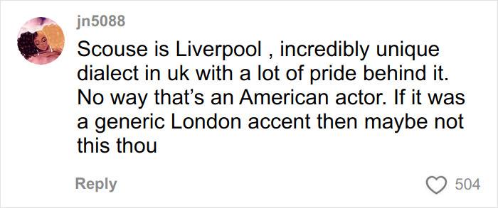 Comment about the unique Liverpool accent sparking fans’ debate on Timothée Chalamet as masked rapper EsDeeKid. Comment about the unique Liverpool accent sparking fans’ debate on Timothée Chalamet as masked rapper EsDeeKid.