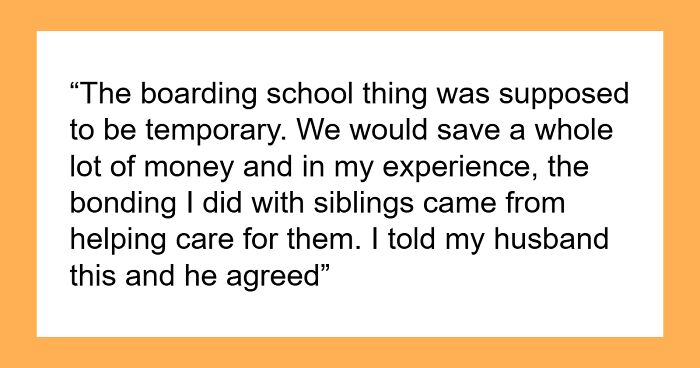 Kids Ditched By Widowed Dad In Boarding School Make It Their Home, Mad As Stepmom Wants Them Out