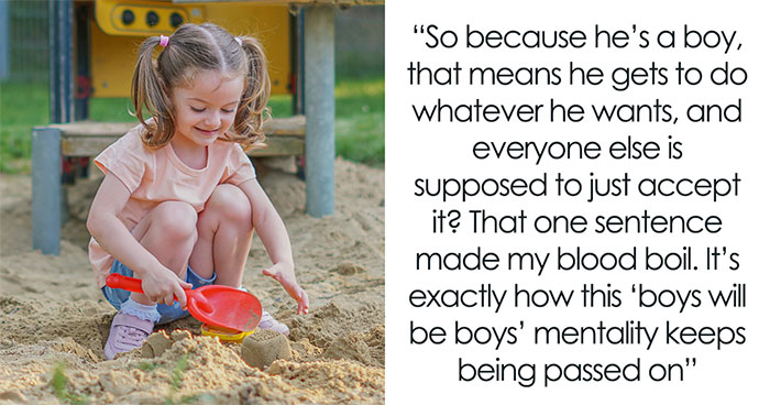 Mom Defends Son Bothering Girl, Saying He’s Just A Boy, Her Parents Think It’s An Archaic Excuse