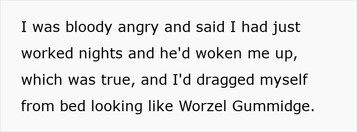 Text excerpt showing a woman’s frustration with a lonely widower who fixates and appears wherever she goes. Text excerpt showing a woman’s frustration with a lonely widower who fixates and appears wherever she goes.