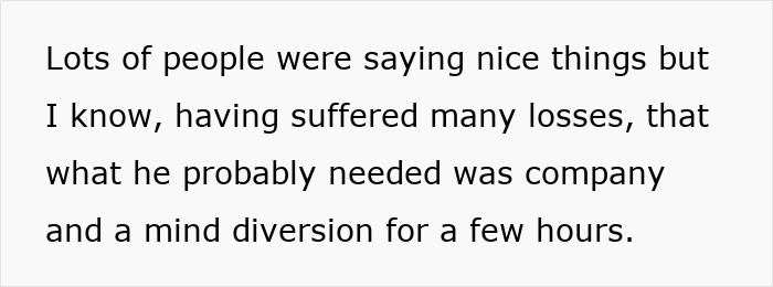 Woman gives lonely widower company, worried as he fixates and starts appearing wherever she goes in daily life. Woman gives lonely widower company, worried as he fixates and starts appearing wherever she goes in daily life.