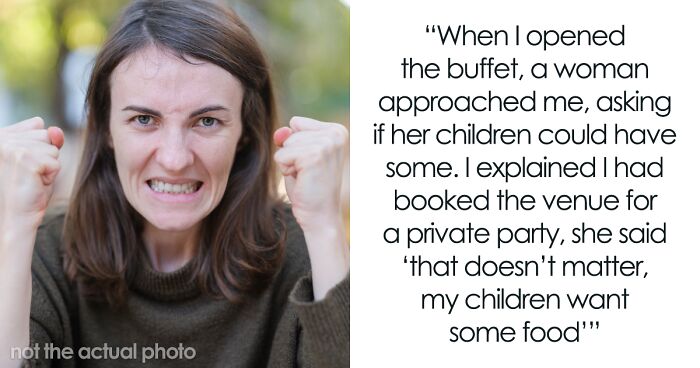 Gatecrashing Woman Makes A Scene At A Private Party Over “A Sandwich” For Her Children