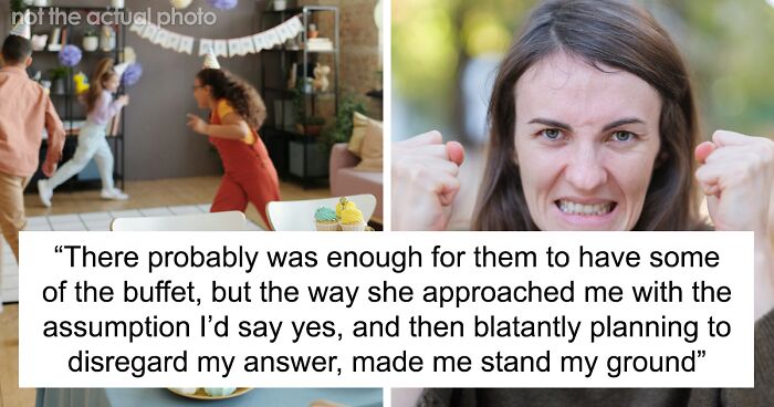 Gatecrashing Woman Makes A Scene At A Private Party Over “A Sandwich” For Her Children