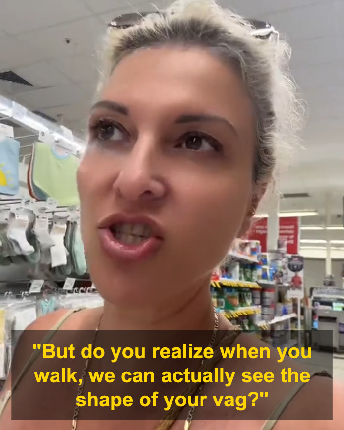 Woman ranting indoors about decency in public and the controversial activewear trend causing debate online. Woman ranting indoors about decency in public and the controversial activewear trend causing debate online.