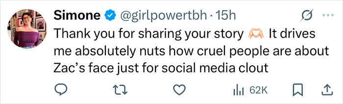 Social media post discussing public reactions to Zac Efron's back to normal face and expert opinions on changes. Social media post discussing public reactions to Zac Efron's back to normal face and expert opinions on changes.