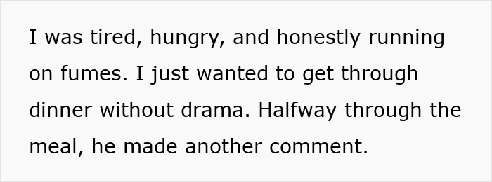 Alt text: Woman’s frustration grows as brother-in-law keeps tearing down her brother during Thanksgiving dinner, leading to a final clap back. Alt text: Woman’s frustration grows as brother-in-law keeps tearing down her brother during Thanksgiving dinner, leading to a final clap back.