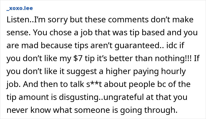 Restaurant Guests Tip $7, Are Chased Out The Door By Angry Server