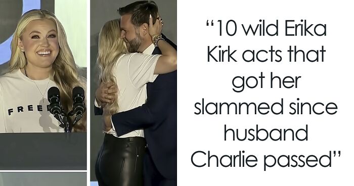 10 Wild Erika Kirk Acts That Got Her Slammed Since Husband Charlie Passed