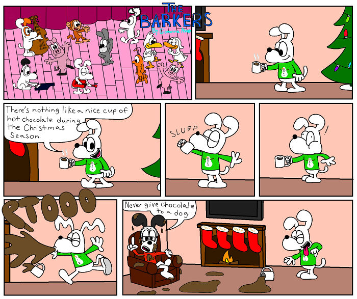 Here's My Christmas Comic Strip