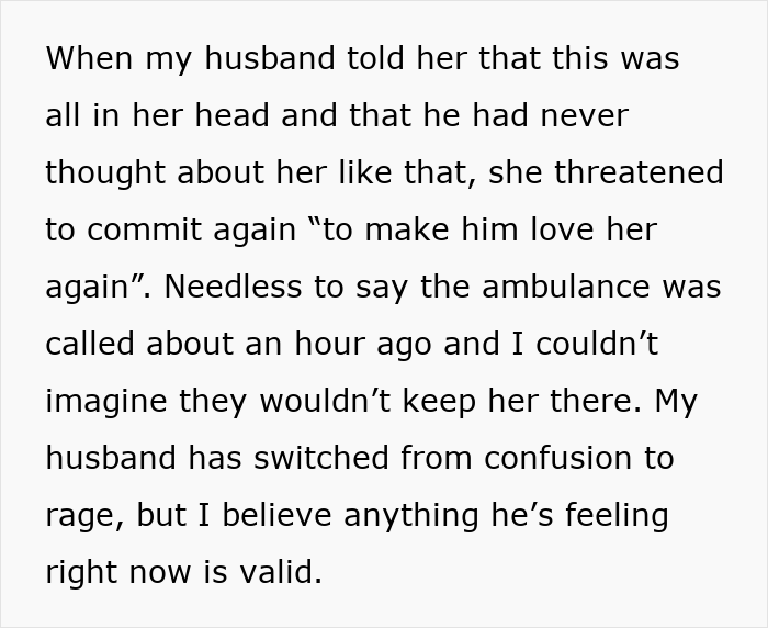 ALT text: Woman hospitalized after family intervention reveals uncomfortable truth about her obsession with brother and mental health struggles. ALT text: Woman hospitalized after family intervention reveals uncomfortable truth about her obsession with brother and mental health struggles.