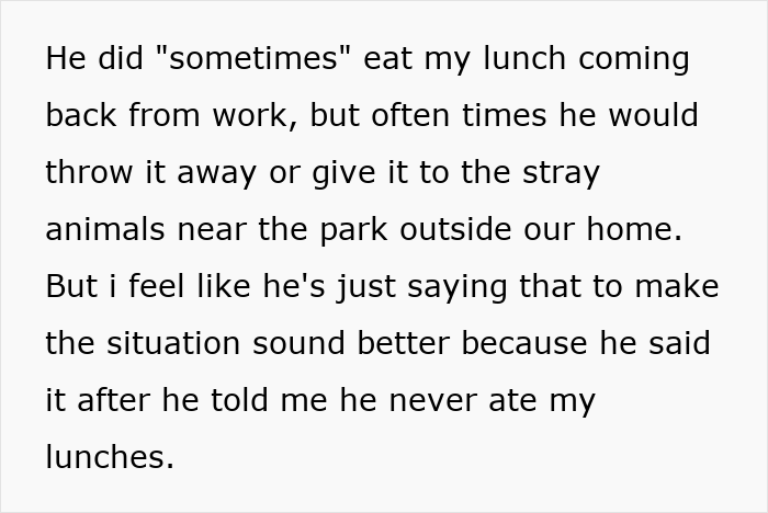 Upset woman confronting boyfriend for throwing away cooked lunches instead of eating them after work. Upset woman confronting boyfriend for throwing away cooked lunches instead of eating them after work.
