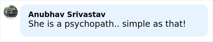 Comment with the phrase psychopath, reflecting a disturbing pattern linked to a horrifying wedding tragedy involving a missing child's body found by family.