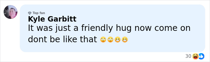 Comment from Kyle Garbitt discussing a friendly hug amid JD Vance marriage speculation and viral moments. Comment from Kyle Garbitt discussing a friendly hug amid JD Vance marriage speculation and viral moments.