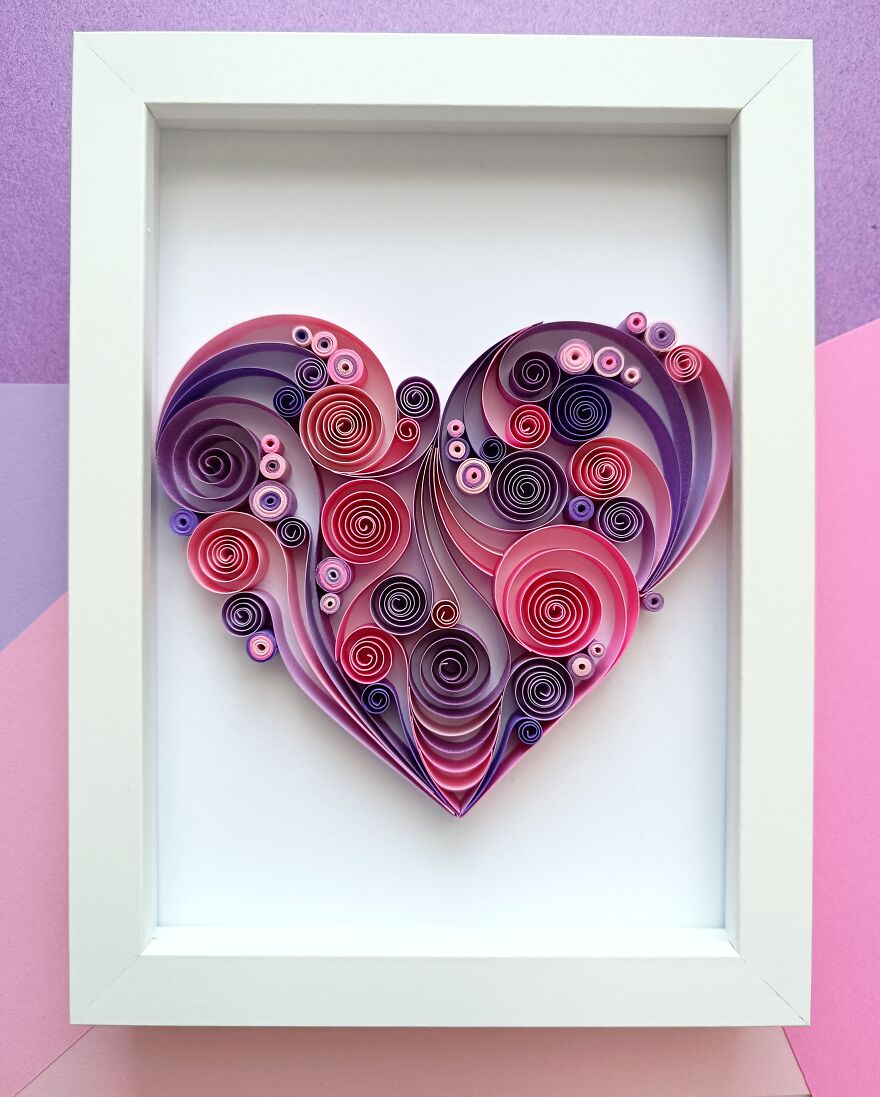 I Turn Simple Paper Strips Into 3D Art That Brings Joy To Homes Around The World