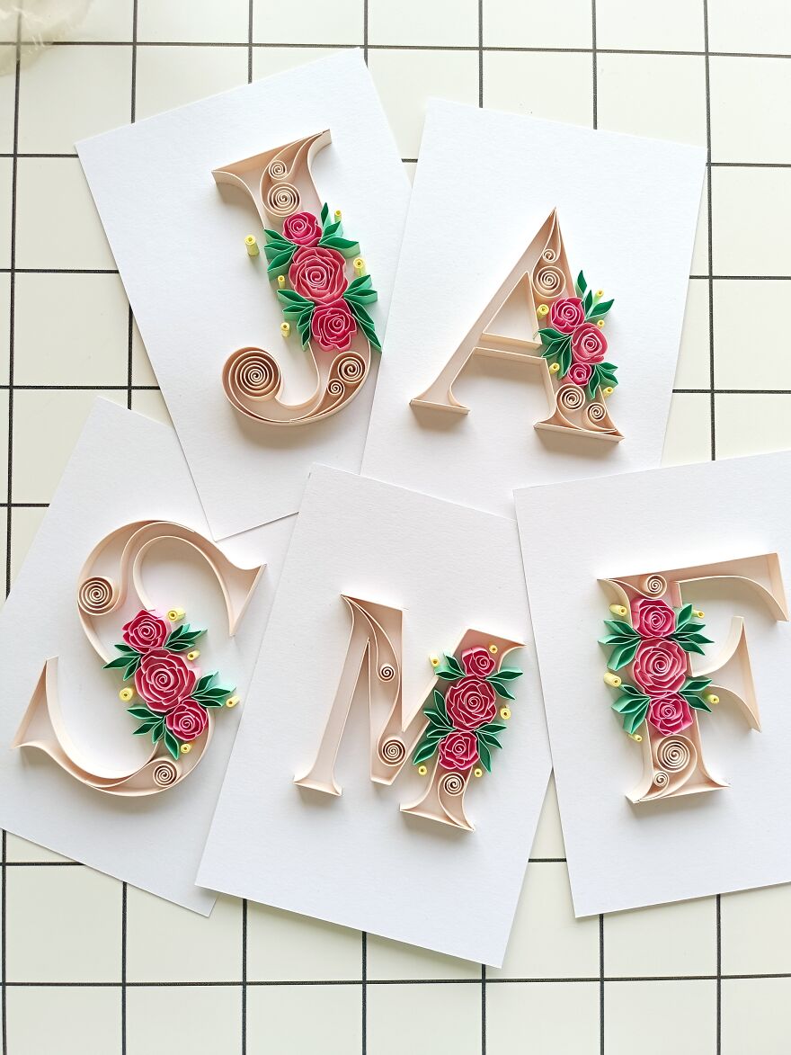 I Turn Simple Paper Strips Into 3D Art That Brings Joy To Homes Around The World