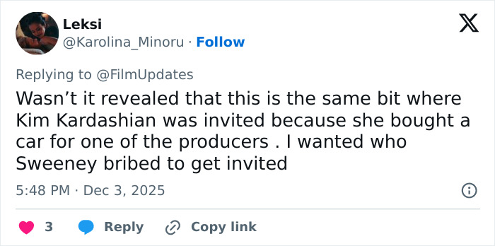 Twitter reply discussing Ethan Hawke’s pairing with Sydney Sweeney sparking an online firestorm about event invitations. Twitter reply discussing Ethan Hawke’s pairing with Sydney Sweeney sparking an online firestorm about event invitations.