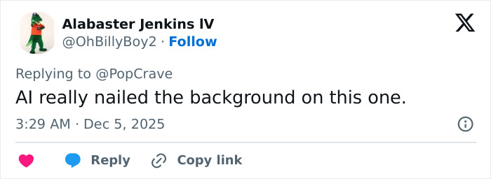 Screenshot of a tweet commenting on a bizarre detail noticed after Rebel Wilson shares a photo with Ariana Grande. Screenshot of a tweet commenting on a bizarre detail noticed after Rebel Wilson shares a photo with Ariana Grande.