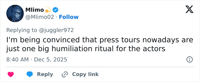 Screenshot of a tweet mocking Noah Schnapp scene recreation amid backlash for acting in new Stranger Things season.