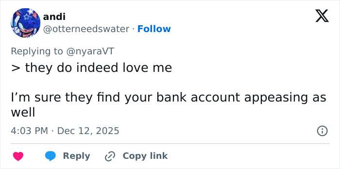 Screenshot of a social media reply criticizing Elon Musk’s comment about tragic mental illness involving his daughter Vivian. Screenshot of a social media reply criticizing Elon Musk’s comment about tragic mental illness involving his daughter Vivian.