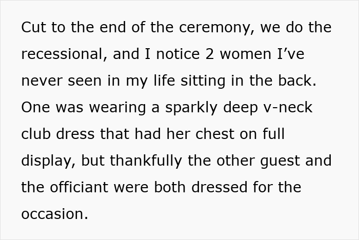 Bride mortified as officiant brings random guest to ceremony and she loses it after catching the bouquet. Bride mortified as officiant brings random guest to ceremony and she loses it after catching the bouquet.