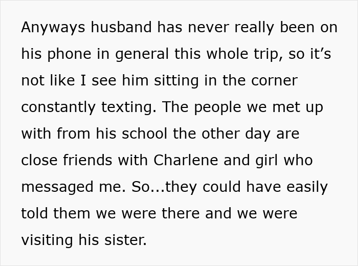 Alt text: Woman receives proof of cheating husband and discovers how extreme ex-girlfriends can become in revealing secrets.
