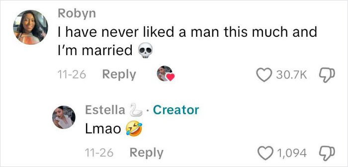 Screenshot of social media comments reacting to a unique marriage proposal shared by a woman to her boyfriend. Screenshot of social media comments reacting to a unique marriage proposal shared by a woman to her boyfriend.