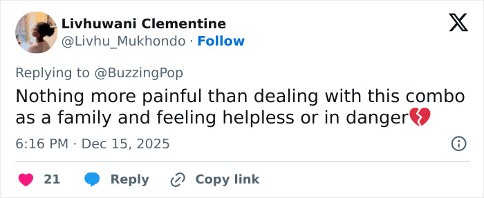 Tweet expressing emotional pain about family issues related to Rob Reiner and son Nick before fatal incident.