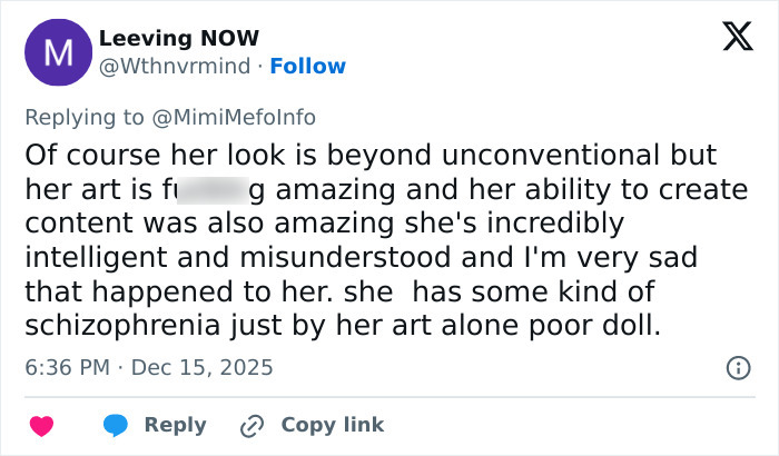 "She Was Not Well": Mary Magdalene, 33, Influencer Known For Extreme Cosmetic Surgeries, Passes Away After High‑Rise Fall "She Was Not Well": Mary Magdalene, 33, Influencer Known For Extreme Cosmetic Surgeries, Passes Away After High‑Rise Fall