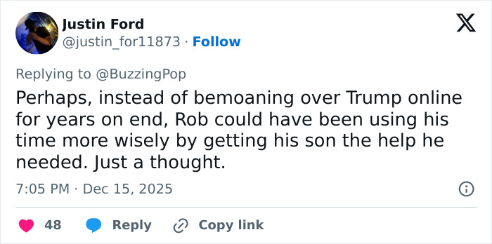 Tweet discussing Rob Reiner and son Nick’s fight at Conan O’Brien’s Christmas party before a fatal incident. Tweet discussing Rob Reiner and son Nick’s fight at Conan O’Brien’s Christmas party before a fatal incident.